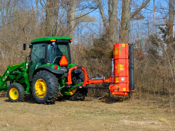 Vertical Tilt Position of Del Morino Centurion Super Flail Mower